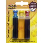 Colorants alimentaires 3 x 6 ml vahin�
