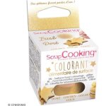 Colorant alimentaire de surface - scrapcooking - dor - 5 g - naturel - idal pour glaages