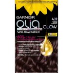 Coloration permanente garnier olia sans ammoniaque - 4. 12 ch�tain cendre lumineux