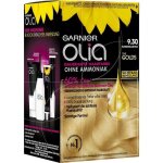 Coloration permanente olia 9. 30 caramel gold