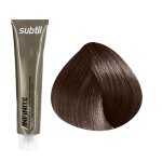 Subtil - coloration permanente sans ammoniaque aux 3 huiles subtil infinite - 5. 12 : ch�tain clair cendr� ...