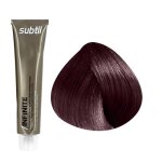Coloration permanente - subtil - 5. 20 chtain clair violine - sans ammoniaque - 60ml - crme