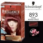 Coloration - schwarzkopf - brillance 893 cool rouge �pic� - cheveux color�s ou mech�s - rouge - roux
