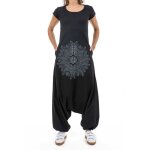 Combi sarouel noir mandala javea
