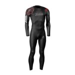 Combinaison de compression zoggs ow myboost shell 3. 2 fs - homme - noir / rouge - taille m / l