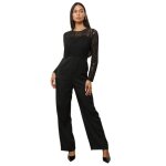 Combinaison - dentelle - noir - femme Combinaison - dentelle - noir - femme