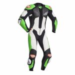 Combinaison moto cuir ixon vendetta evo - noir / blanc / vert - 2xl Combinaison moto cuir ixon vendetta evo - noir / blanc / vert - 2xl