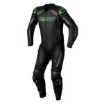 Combinaison moto cuir rst s1 ce - vert fluo - xl Combinaison moto cuir rst s1 ce - vert fluo - xl