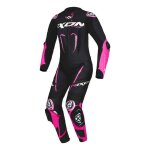 Combinaison moto femme ixon vortex 3 - noir / rose / blanc - s Combinaison moto femme ixon vortex 3 - noir / rose / blanc - s