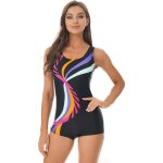Combinaison de natation femme noir - yonghs - fr - dos ouvert - coussinets amovibles Combinaison de natation femme noir - yonghs - fr - dos ouvert - coussinets amovibles