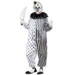Combinaison pierrot le tueur - widmann - taille m - blanc - adulte - halloween