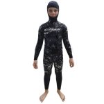 Combinaison de plonge deux pices enfant epsealon shadow 5 / 5mm - noir - 10 / 12 ans