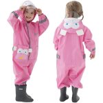 Combinaison de pluie poncho lger long rflchissant - impermable  capuche enfants - manteaux de pluie ...