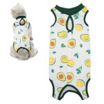 Combinaison de récupération chirurgicale pour chat - zerodis - lon costume set - blanc - chat Combinaison de récupération chirurgicale pour chat - zerodis - lon costume set - blanc - chat