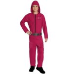 Combinaison rose gardien de jeu adolescent