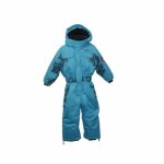 Combinaison de ski enfant peak mountain ecora - bleu petrole - manches longues - garon 3 - 8 ans