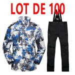 Combinaison de ski femme - marque luxe - costume deux pièces - Étanche - plusieurs couleurs - taille ... Combinaison de ski femme - marque luxe - costume deux pièces - Étanche - plusieurs couleurs - taille ...