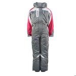 Combinaison de ski fille peak mountain geniax - gris perle - 12 ans
