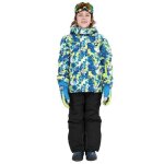 Combinaison de ski garon - impermable - respirant - bleu noir