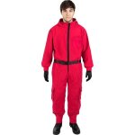 Combinaison squid game - funidelia - dguisement halloween carnaval et noel - rouge - taille s - m
