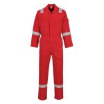 Combinaison de travail 100% coton lgre portwest iona - rouge