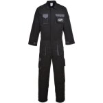 Combinaison de travail - portwest - texo - multipoches - noir - 60% coton 40% polyester
