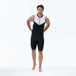 Combinaison trifonction long distance zone3 lava - homme - noir - xs - triathlon