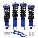 Combin�s filet�s amortisseur kit pour honda civic eg eh ec6 eg9 ej vx 1991 - 1995 bleu neuf
