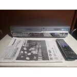 Combine magnetoscope panasonic dmr - e75v lecteur s - vhs graveur dvd enregistreur transfert k7 vhs svhs ...