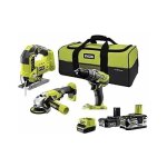 Combo 3 outils : perceuse - visseuse + scie sauteuse + meuleuse + 2 batteries 2 et 5 ah 1 chargeur rapide ... Combo 3 outils : perceuse - visseuse + scie sauteuse + meuleuse + 2 batteries 2 et 5 ah 1 chargeur rapide ...