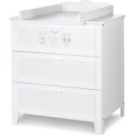 Commode  langer - klups - marsell - blanc - bois - contemporain - design