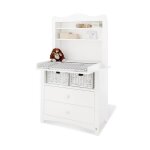 Commode a langer pinolino modele florentina large avec fixation pour tablette - l 103 x p 23 x h 87 Commode a langer pinolino modele florentina large avec fixation pour tablette - l 103 x p 23 x h 87