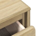 Commode - mothinessto - sauda - bois de pin massif - 4 tiroirs - chne