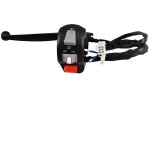 Commodo / commutateur gauche teknix adaptable keeway f - act / matrix / ry8 (complet avec levier)