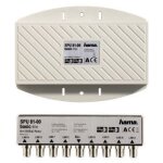 Commutateur diseqc - hama - 56683 - 8 entr�es / 1 sortie - couleur blanc - type p�riph�rique