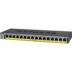 Commutateur ethernet - netgear - gs116pp - 16 ports - poe + - fixation murale rackable