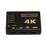 Commutateur hdmi - inf - 5x1 - 4k ultra hd - 3d - t�l�commande incluse