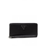 Portefeuille - guess jeans - cordelia - cuir pu - noir - 3d logo