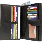 Compagnon porte chequier femme cuir veritable double face multi fonction voyage tout en un portefeuille ...