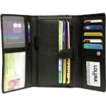 Compagnon porte chequier femme cuir veritable - multi fonction voyage - tout en un ? portefeuille monnaie ...