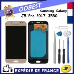 Complet ecran vitre tactile lcd - gold pour samsung galaxy j5 2017 j530 j530f + kit outils Complet ecran vitre tactile lcd - gold pour samsung galaxy j5 2017 j530 j530f + kit outils