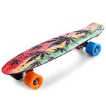 Complet de skateboard 22 longboard cruiser roulements abec - 7 planche � roulette skateur sport dplein ...