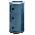 Componibile kartell 3 elementi blu