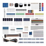 Composant lectronique kit de dmarrage de base avec capteur de potentiomtre de prcision buzzer condensateur ...
