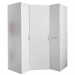 Composition dangle rangement lund blanc mat