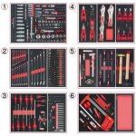Composition doutils 6 tiroirs pour servante - ks tools 714. 0452 Composition doutils 6 tiroirs pour servante - ks tools 714. 0452