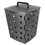 Composteur de jardin 17 l bac  compost pour dchets organiques engrais 100% naturel