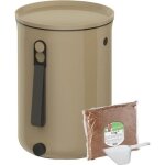 Composteur skaza composteur bokashi organko 2 96l + 1 kg dactivateur - capuccino Composteur skaza composteur bokashi organko 2 96l + 1 kg dactivateur - capuccino