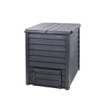 Composteur thermo - wood - 600 l avec grille de fond
