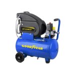 Compresseur dair silencieux 24 litres 8 bar 2cv 1. 5kw 115 psi goodyear